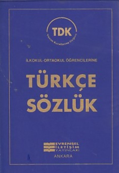 İlkokul-Ortaokul Öğrencilerine Türkçe Sözlük (Mavi)