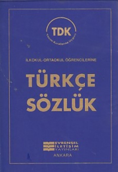 İlkokul-Ortaokul Öğrencilerine Türkçe Sözlük (Mavi)
