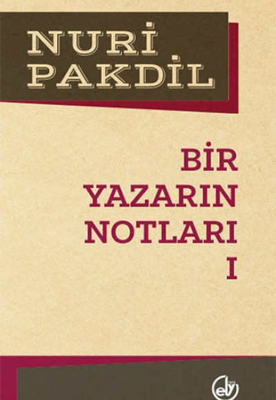 Bir Yazarın Notları 1