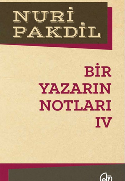 Bir Yazarın Notları 4