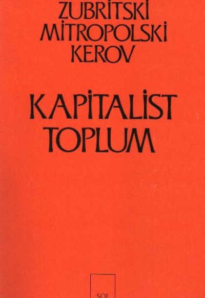 Kapitalist Toplum