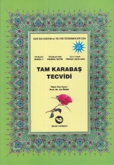 Tam Karabaş Tecvidi (16x23,5)