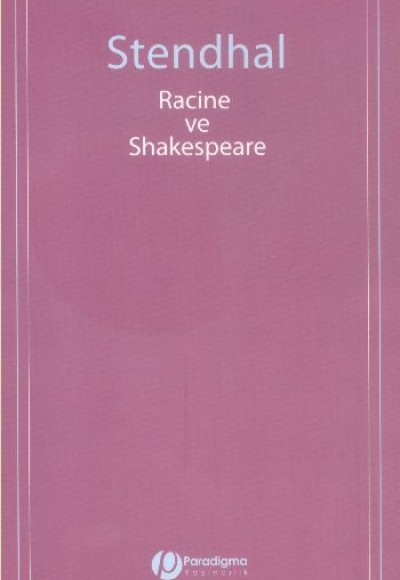 Racine Ve Shakespeare