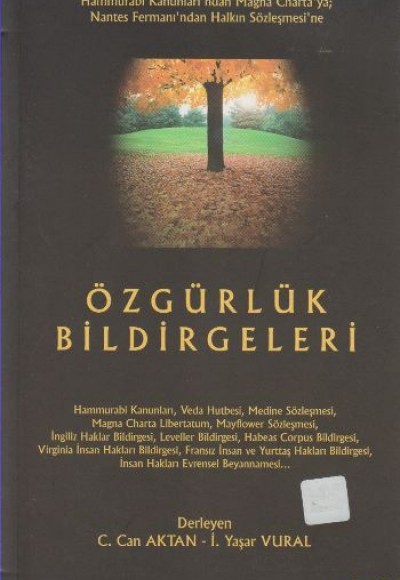 Özgürlük Bildirgeleri