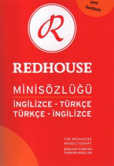 Redhouse Mini Sözlüğü İngilizce Türkçe Türkçe İngilizce (RS-006)