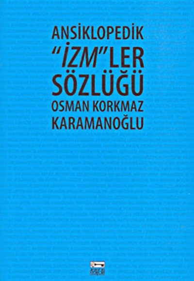 Ansiklopedik ''İzm''ler Sözlüğü