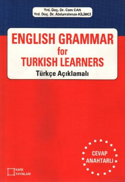 English Grammar for Turkish Learners Türkçe Açıklamalı