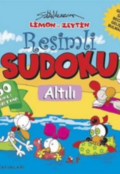 Limon ile Zeytin Resimli Sudoku Altılı