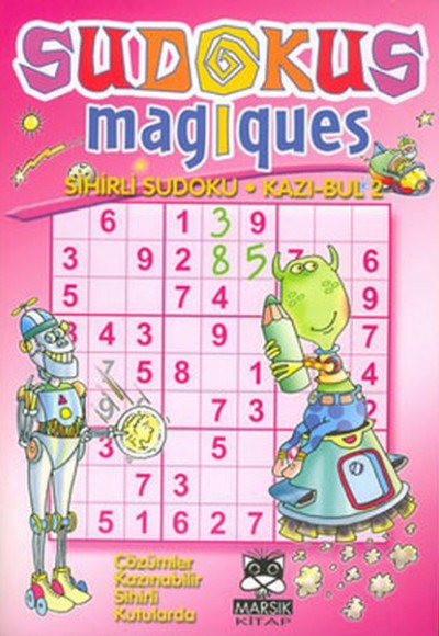 Sudokus Magiques 2  Sihirli Sudoku - Kazı Bul 2