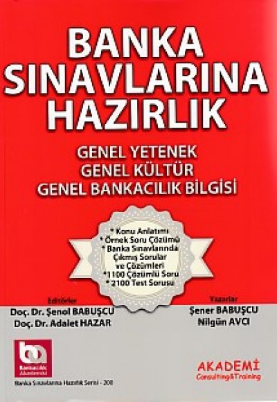 Banka Sınavlarına Hazırlık (GY-GK-Genel Bankacılık Bilgisi)