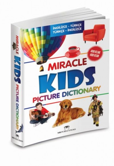 Miracle Kids Picture Dictionary İngilizce-Türkçe/Türkçe-İngilizce