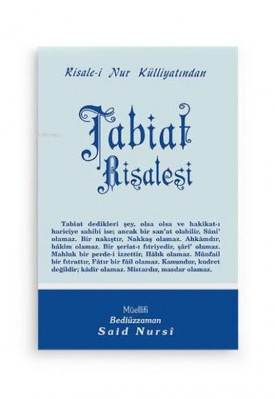 Tabiat Risalesi