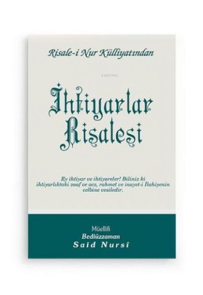 İhtiyarlar Risalesi