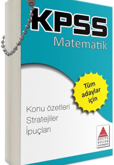 Delta Kültür KPSS Matematik Strateji Kartları