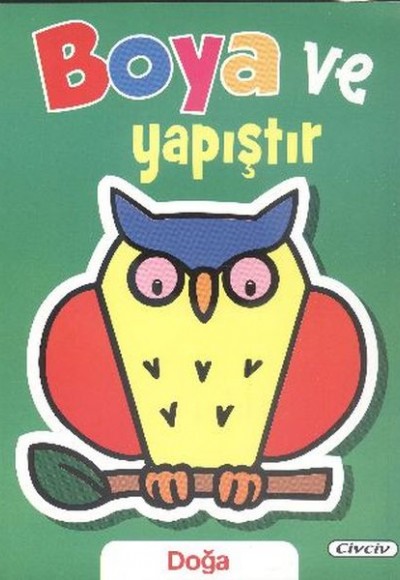 Boya Ve Yapıştır Doğa