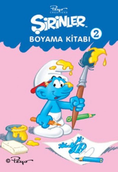 Şirinler Boyama Kitabı 2