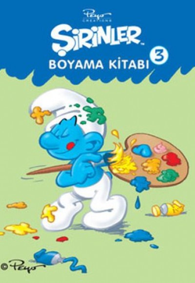 Şirinler Boyama Kitabı 3