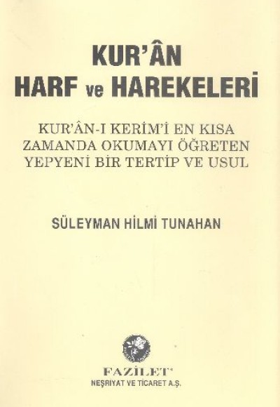 Elifba / Kuran Harf ve Harekeleri (Orta Boy)