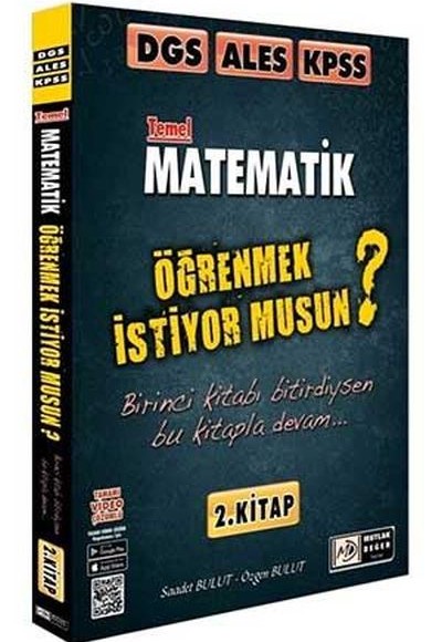 Mutlak Değer DGS ALES KPSS Temel Matematik Video Çözümlü Soru Bankası 2. Kitap