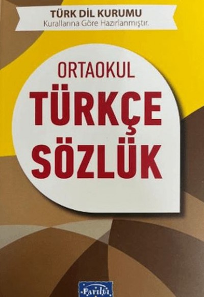 Parıltı İlköğretim Türkçe Sözlük 5-6-7-8