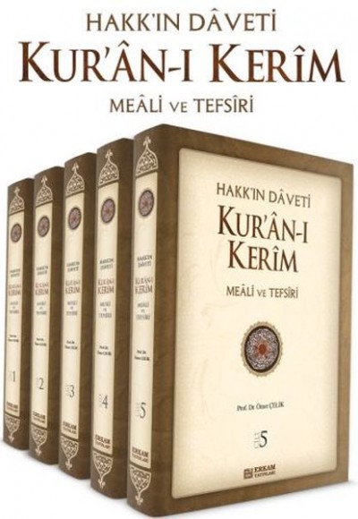 Hakk'ın Daveti Kur'an-ı Kerim Meali ve Tefsiri (5 Cilt Takım)