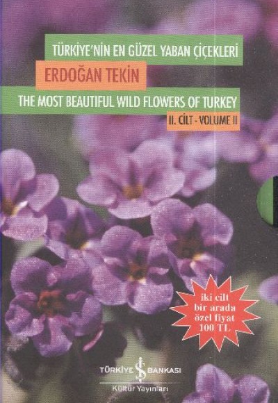 Türkiyenin En Güzel Yaban Çiçekleri (2 Cilt Takım - Kutulu)