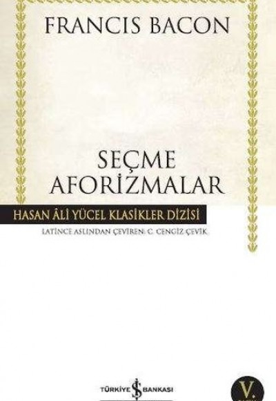 Seçme Aforizmalar - Hasan Ali Yücel Klasikleri