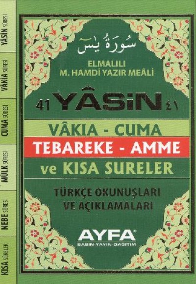 41 Yasin Türkçe Okunuşları ve Açıklamaları Çanta Boy (Ciltli)