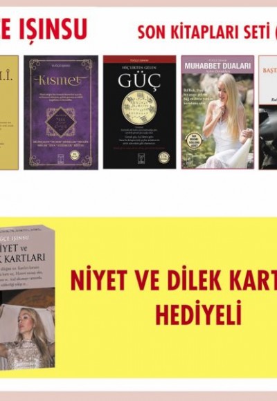 Tuğçe Işınsu Son Kitapları Seti (5 Kitap - Niyet ve Dilek Kartları Hediyeli)