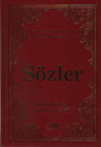 Sözler (Büyük Boy)