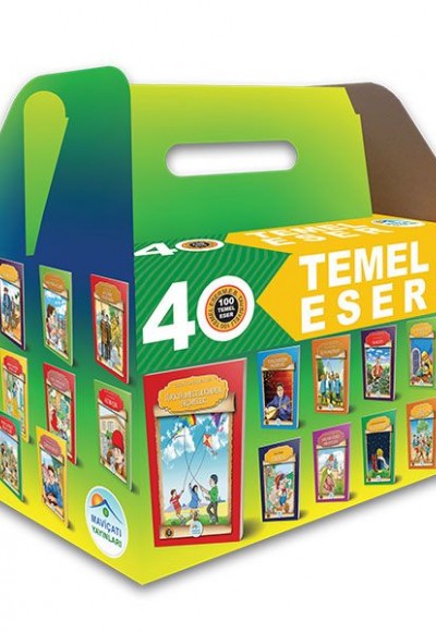 Çocuk Klasikleri Seti (40 Kitap) 100 Temel Eserden Seçmeler