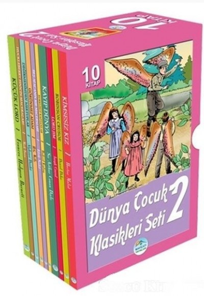 Dünya Çocuk Klasikleri Seti 2 (10 Kitap Kutulu)
