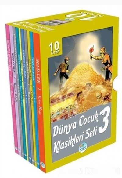 Dünya Çocuk Klasikleri Seti 3 (10 Kitap Kutulu)