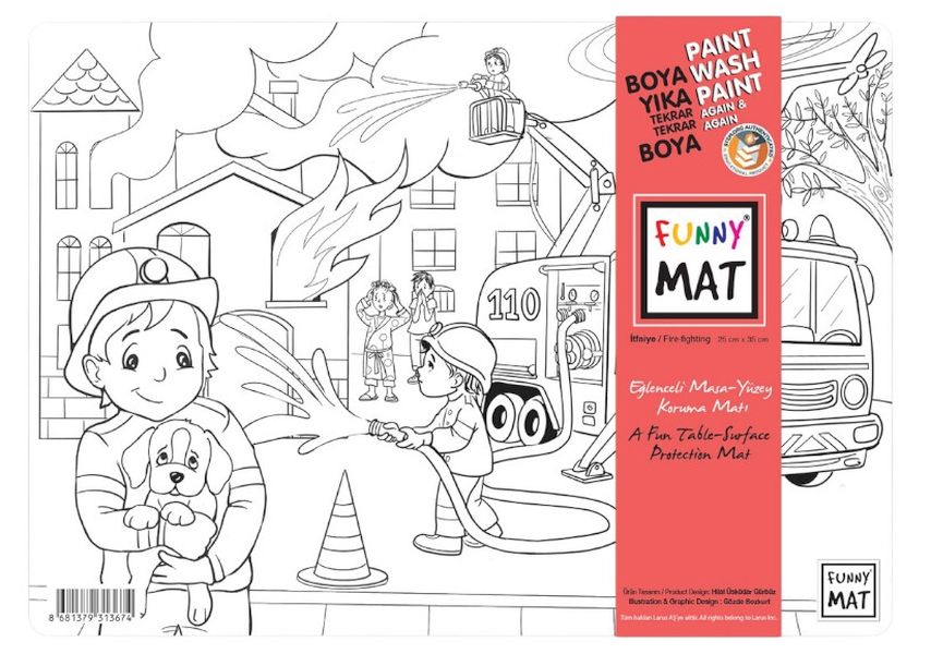 Funny Mat - Mini İtfaiye