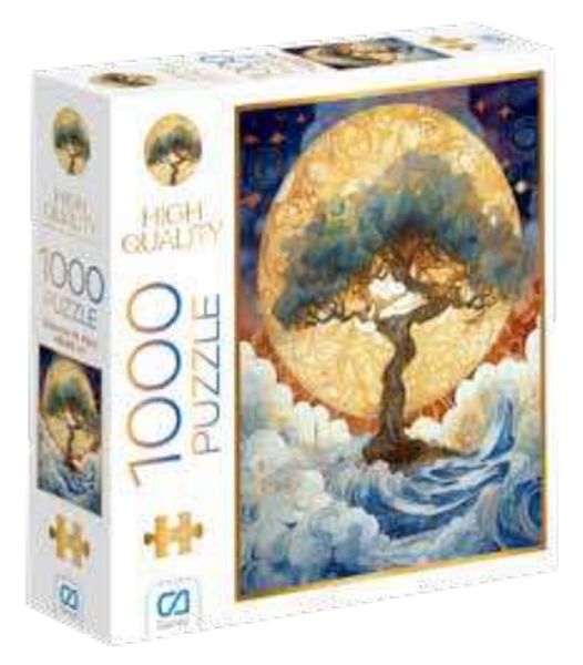 Dolunay Ve Ağaç Puzzle 1000