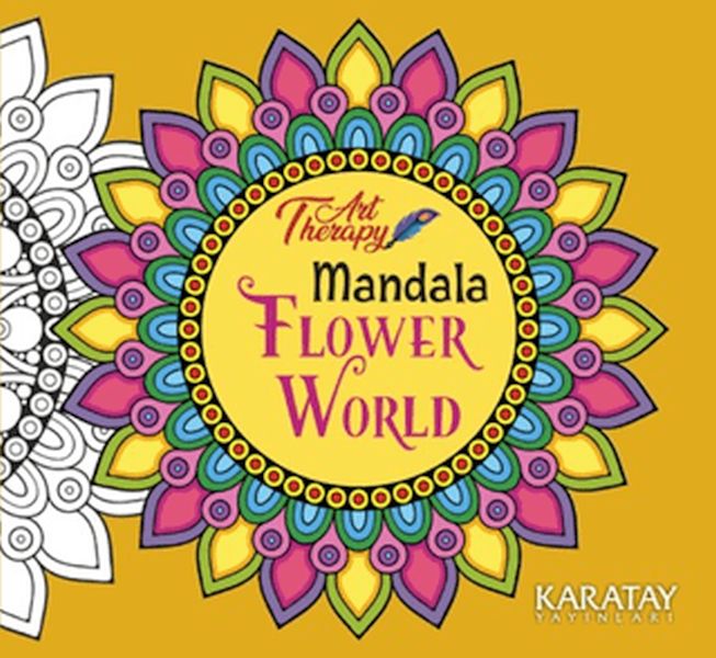 Art Therapy Mandala - Flower World