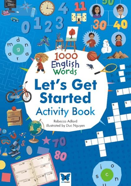 1000 English Words Let’s Get Started Activity Book