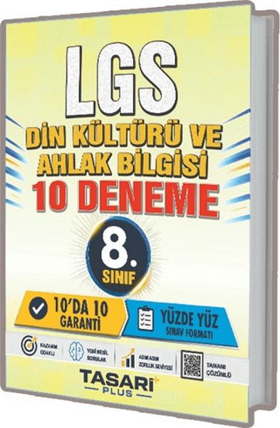 Tasarı 8. Sınıf LGS Din Kültürü ve Ahlak Bilgisi 10 Çözümlü Deneme