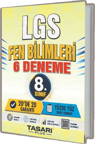 Tasarı 8. Sınıf LGS Fen Bilimleri 6 Deneme