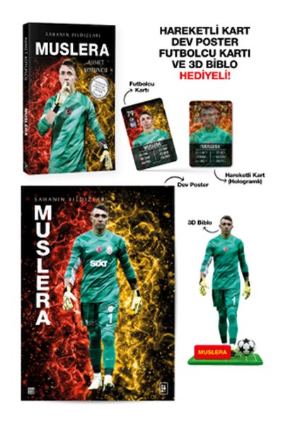 Muslera - Sahanın Yıldızları - 3D Biblo Hediyeli!