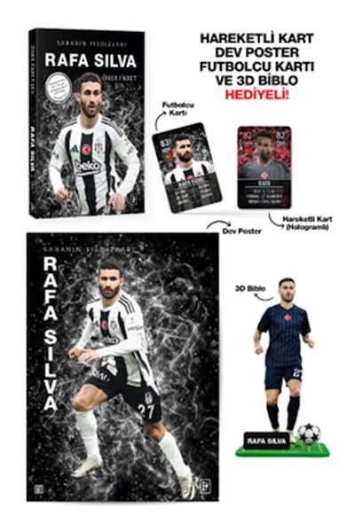Rafa Silva - Sahanın Yıldızları - 3D Biblo Hediyeli!