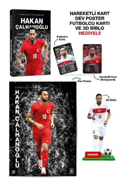 Hakan Çalhanoğlu - Sahanın Yıldızları - 3D Biblo Hediyeli!