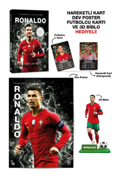 Ronaldo - Sahanın Yıldızları - 3D Biblo Hediyeli!