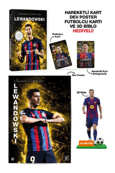 Lewandowski - Sahanın Yıldızları - 3D Biblo Hediyeli!