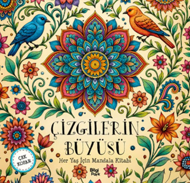 Çizgilerin Büyüsü – Her Yaş İçin Mandala - Çek Kopar