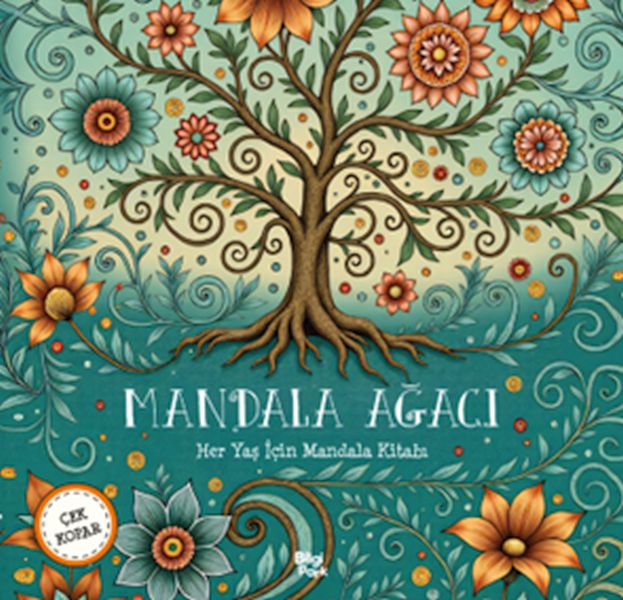Mandala Ağacı – Her Yaş İçin Mandala - Çek Kopar