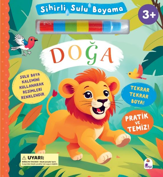Sihirli Sulu Boyama - Doğa