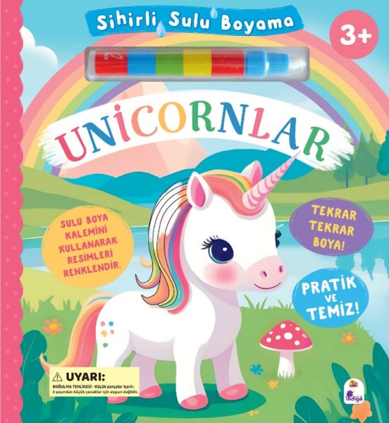 Sihirli Sulu Boyama - Unicornlar