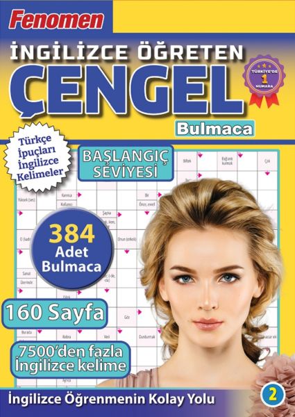 Fenomen İngilizce Öğreten Çengel Bulmaca Başlangıç Seviyesi 2