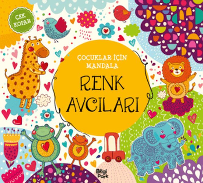 Çocuklar İçin Mandala - Renk Avcıları